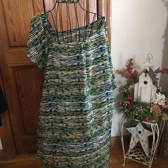 H by Halston One Shoulder Drape Top NWT - Picture 3 of 5